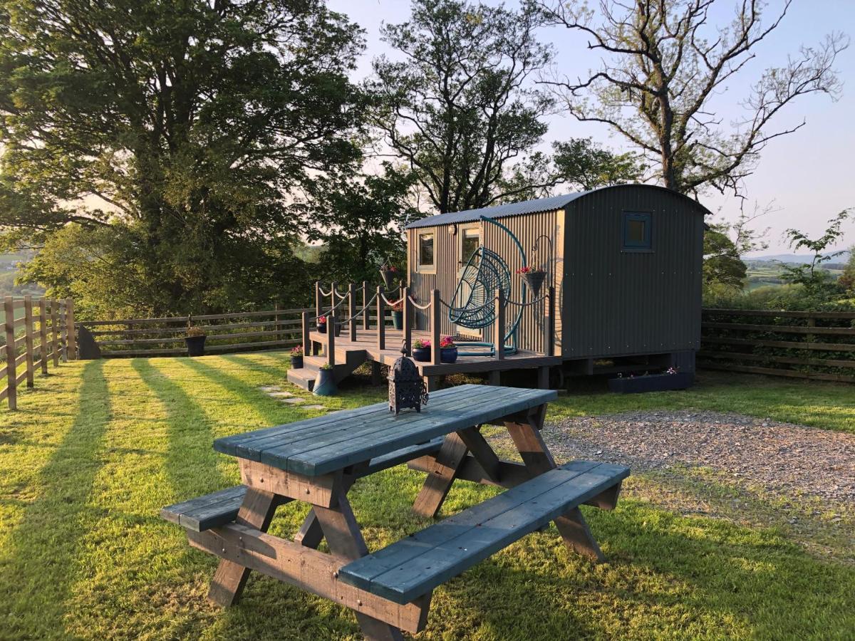 The Peacock Shepherds Hut At Hafoty Boeth Corwen Exterior photo