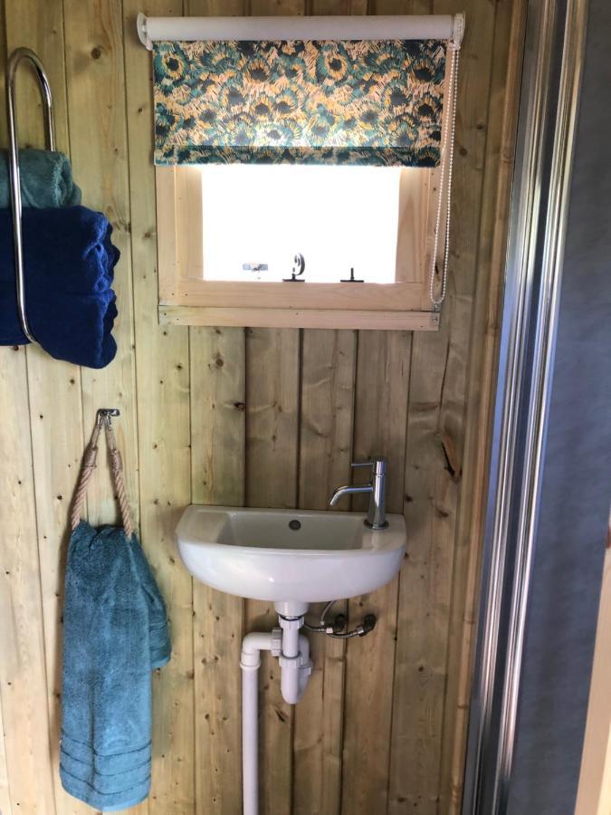 The Peacock Shepherds Hut At Hafoty Boeth Corwen Exterior photo